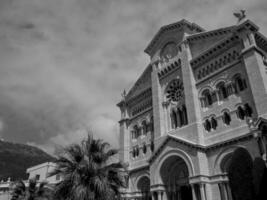 Monte Carlo at the mediterranean sea photo