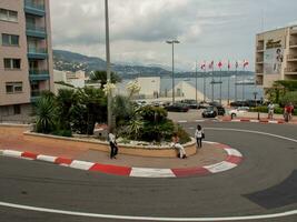 Monte Carlo at the mediterranean sea photo