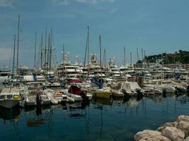 Monte Carlo at the mediterranean sea photo