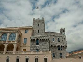 Monte Carlo at the mediterranean sea photo