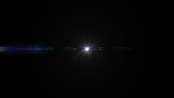 astratto ciclo continuo centro bellissimo bianca splendore stella ottico bagliore video