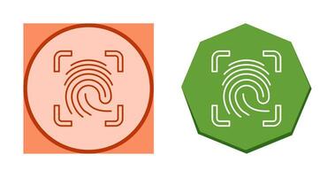 Finger Print Vector Icon