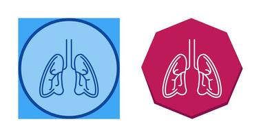 Lungs Vector Icon