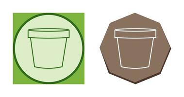 Plant Pot Vector Icon