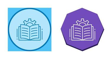 Open Book Vector Icon