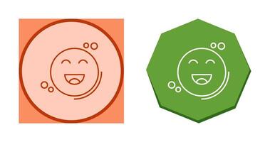 Happiness Vector Icon