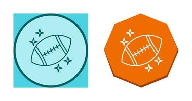 icono de vector de rugby