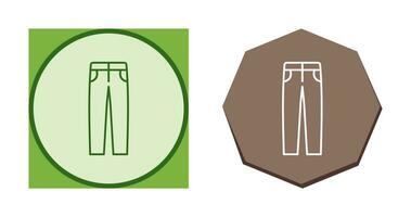 Men's Pants Vector Icon