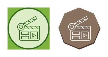 Clapper Board Vector Icon