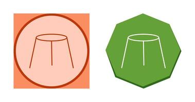 Unique Stool Vector Icon