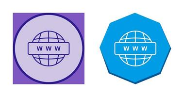 World Wide Web Vector Icon