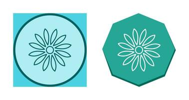 Unique Flower Vector Icon