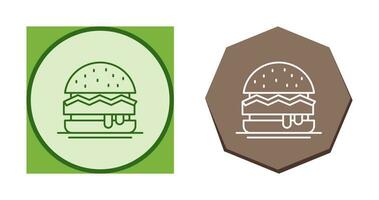 Hamburger Vector Icon