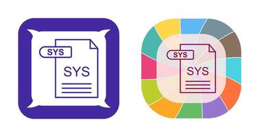 SYS Vector Icon