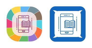 E Book Vector Icon