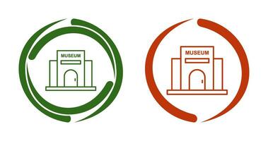 Museum Building Vector Icon