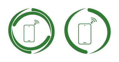 Unique Connected Device Vector Icon