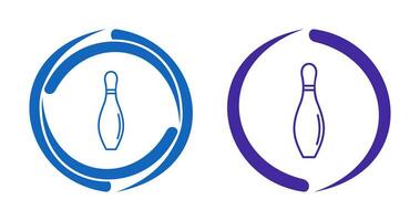 Bowling Pin Vector Icon