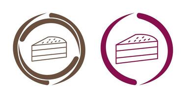 Cake Slice Vector Icon