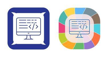 Coding Vector Icon