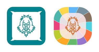 Mandrill Vector Icon
