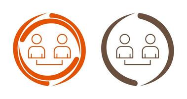 Connected Users Vector Icon
