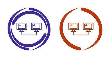 Connected Systems Vector Icon