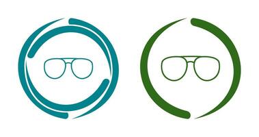 Unique Glasses Vector Icon