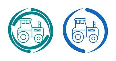 icono de vector de tractor