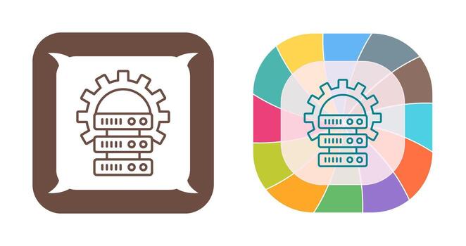 icono de vector de servidor