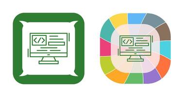 Coding Vector Icon