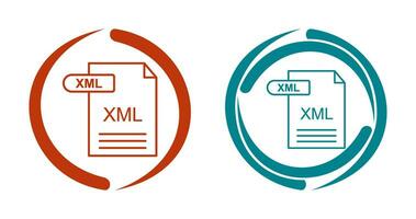 XML Vector Icon