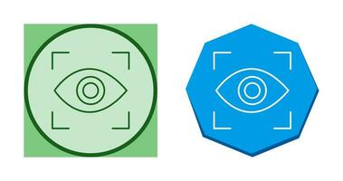 Eye Scan Vector Icon