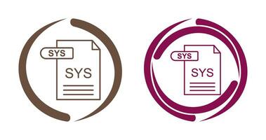 SYS Vector Icon