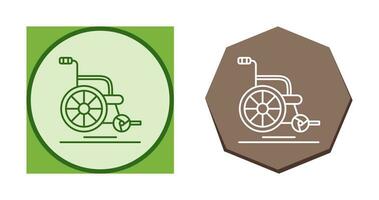 Wheel Chair Vector Icon