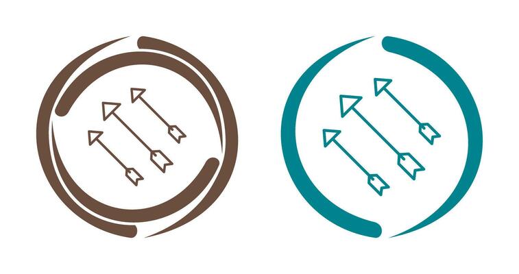 Unique Arrows Vector Icon