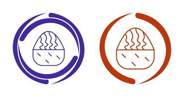 Cream Muffin Vector Icon