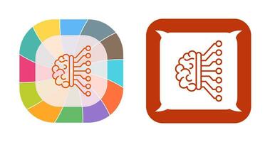 Machine Learning Vector Icon