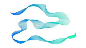 Abstract backdrop with wave gradient lines vector