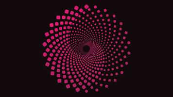 Abstract spiral dotted vortex background is perfect for your creative project. This simple background can be used as a banner or wallpaper. vector