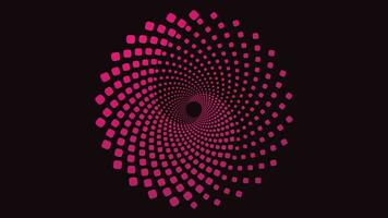 Abstract spiral dotted vortex background is perfect for your creative project. This simple background can be used as a banner or wallpaper. vector