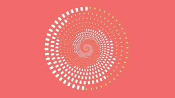 Abstract spiral vortex spinning background in simple style. This creative design can be used as a banner or website home page. vector