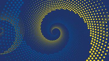 Abstract spiral vortex spinning background in simple style. This creative design can be used as a banner or website home page. vector