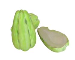 chayote squash PNG transparant achtergrond