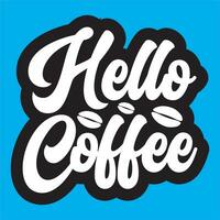 coffee t-shirt design vector file