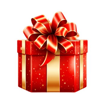 jul gåva låda ai generativ png