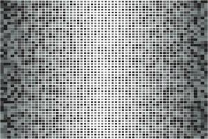 Black halftone dot grain texture pixel popart abstract pattern background vector