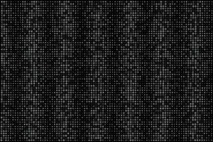 Black halftone dot grain texture pixel popart abstract pattern background vector