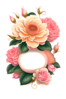 fleur bouquet transparent Contexte gratuit png ai génératif