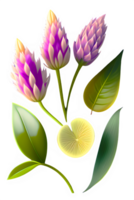 Flower bouquet  transparent background Free PNG Ai Generative